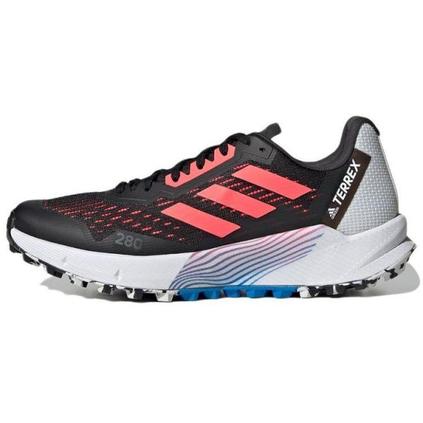 Adidas Terrex Agravic Flow 2 Black Turbo   Core-Black Blue-Rush (H03190)