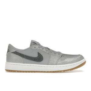 Air Jordan 1 Low Golf Wolf Grey Gum   Iron-Grey White Gum-Medium-Brown (DD9315-006)