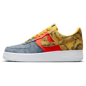 Nike Air Force 1 07 LV8 Dark Sulphur Tie-Dye  Dark-Sulfur Team- (CZ0337-700)