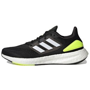 Adidas PureBoost 22 White Solar Yellow   Black Core-Black Cloud-White (HQ1449)