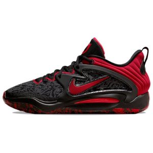 Nike KD 15 Bred Black University-Red Light-Crimson (DC1975-003)