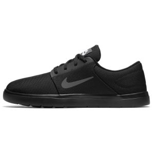 Nike Portmore Ultralight Canvas SB Black Dark Grey White (844445-001)