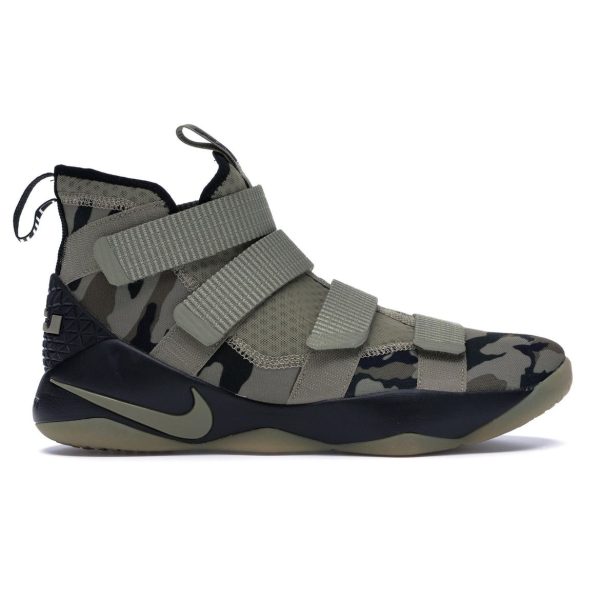 Nike Zoom LeBron Soldier 11 Camo Green Olive Hazel-Sequoia (897644-200)