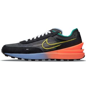 Nike Waffle One Peace and Unity Black Hyper-Crimson Aluminium (DM9049-001)
