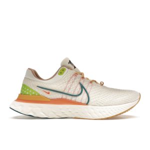 Nike React Infinity Run Flyknit 3 Sail Hot Curry White Rift-Blue (DV1744-141)