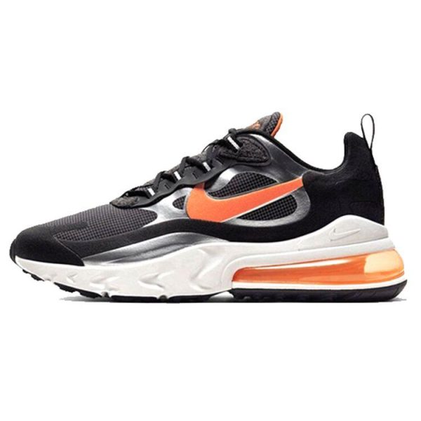 Nike Air Max 270 React Black Total Orange (CQ4598-084)