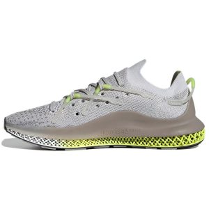 adidas 4D Fusio Grey Solar Yellow Grey-One Grey-Six (FY5928)