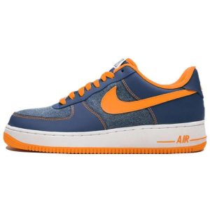 Nike Air Force 1 07 Jeremy Lin PE Blue Storm-Blue Vivid-Orange (548559-400)