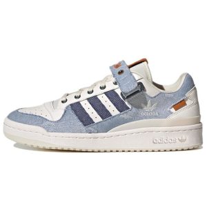 Adidas Forum Low Blue Cloud White   - (HQ6334)