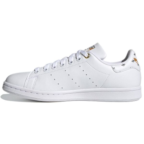 Adidas Stan Smith White Silver Gold   Cloud-White Silver-Metalic Gold-Metallic (FX5652)