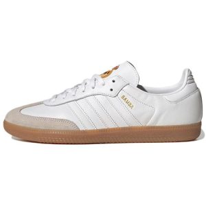 adidas Real Madrid x Samba Team White Gum Cloud-White (HQ7032)