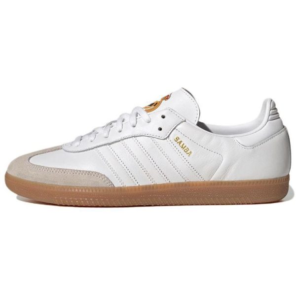 adidas Real Madrid x Samba Team White Gum Cloud-White (HQ7032)