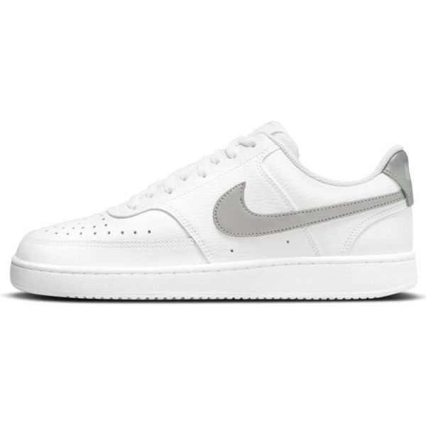 Nike Court Vision Low White Metallic Silver (CD5434-111)