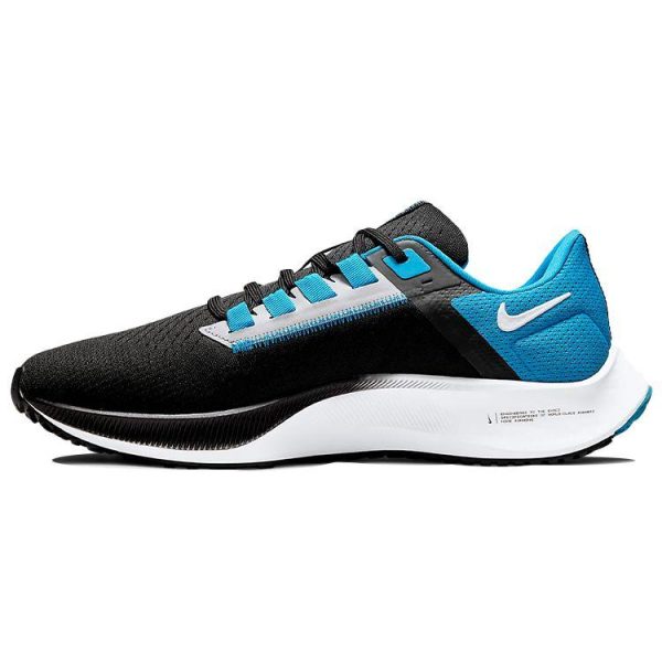 Nike NFL x Air Zoom Pegasus 38 Carolina Panthers Black Tidal-Blue Medium-Silver (DJ0843-001)