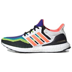 Adidas UltraBoost 20 DNA What The - Cloud White   Multi-Color Core-Black Solar-Red (FW8710)