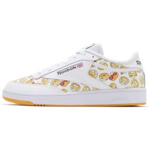 Reebok Club C 85 Emoji White Fiegol Black (S29074)