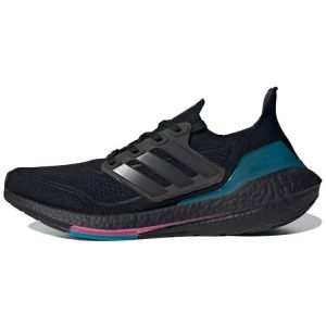 Adidas   UltraBoost 21 Black Active Teal Core-Black Carbon (FZ1921)