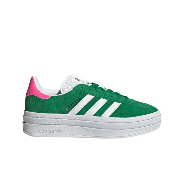 Adidas Gazelle Bold Green Cloud White (IG3136)