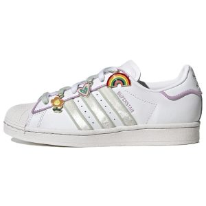 Adidas Superstar Lace Jewels    White Lilac Cloud-White Linen-Green Bliss-Lilac (GY9867)