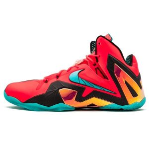 Nike LeBron 11 Elite Hero Pack Red Laser-Crimson Turbo-Green-Blk (642846-600)