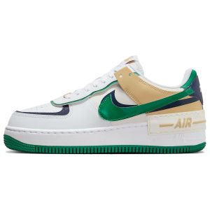 Nike Air Force 1 Shadow White Malachite Sesame Midnight-Navy (DZ1847-102)