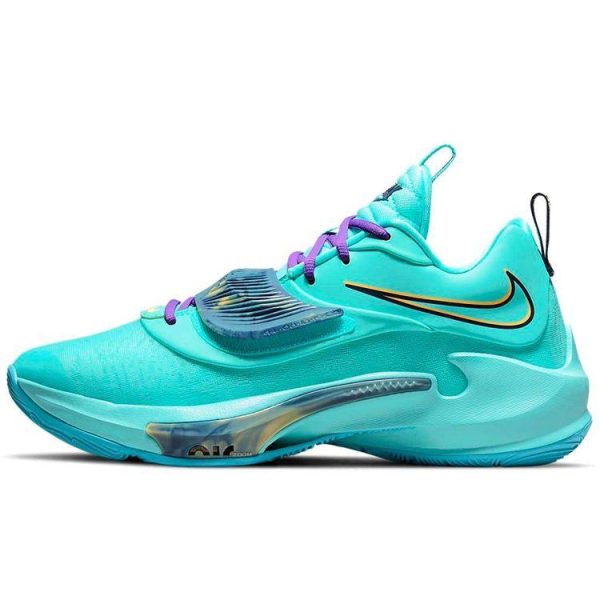 Nike Zoom Freak 3 EP Aqua Blue Dynamic-Turquoise Midnight-Navy (DA0695-400)