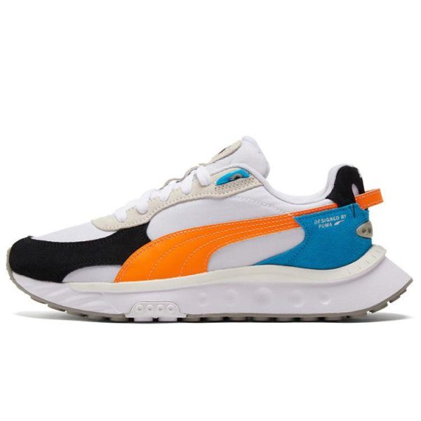 Puma Wild Rider Rollin -   White Orange Glow (381517-03)