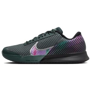 NikeCourt Air Zoom Vapor Pro 2 Premium HC Deep Jungle Fuchsia Green Black Clear-Jade (FD6692-001)