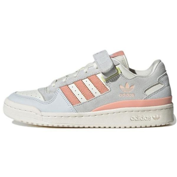 Adidas Forum Low Blue Tint Pink   Off-White Yellow-Tint (GY4683)