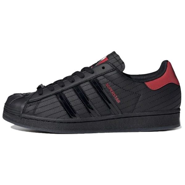 adidas Star Wars x Superstar Darth Vader Black Core-Black Scarlet (FX9302)