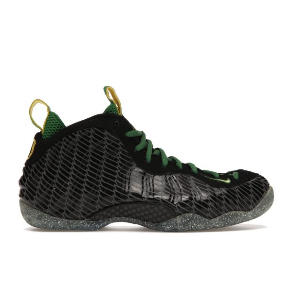 Nike Air Foamposite One Oregon Ducks  Yllw-Strk-Appl-Grn-Slvr (652110-001)