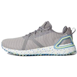adidas Solarthon Primegreen Spikeless Golf Grey Grey-Three Pulse-Yellow Grey-Two (FZ1025)