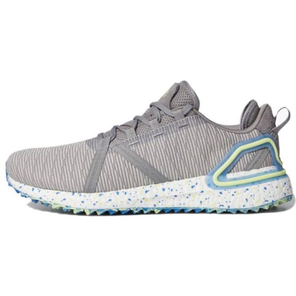 adidas Solarthon Primegreen Spikeless Golf Grey Grey-Three Pulse-Yellow Grey-Two (FZ1025)