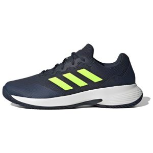 adidas GameCourt 20 Shadow Navy Lucid Lemon Blue Core-White (IE0854)