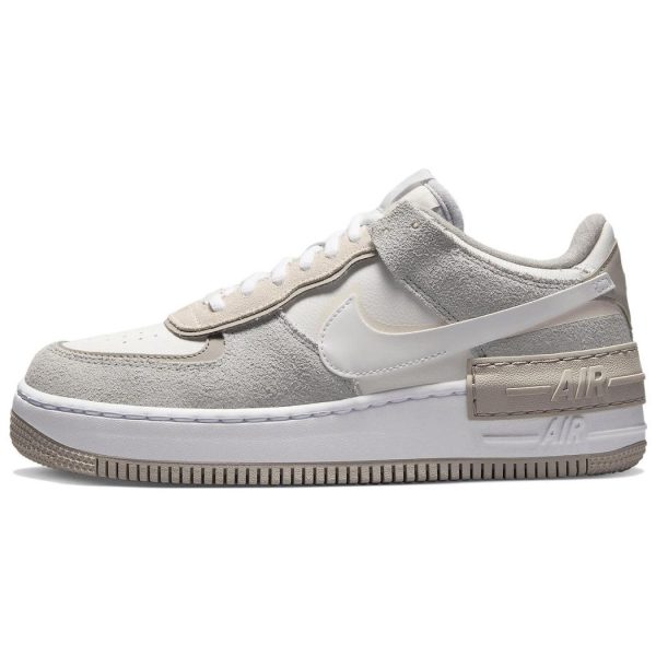 Nike Air Force 1 Shadow Grey Fleece Summit-White (FB7172-111)