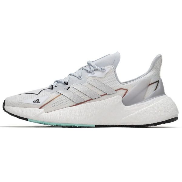 Adidas X9000L4 Boost White Silver   Footwear-White Silver-Metallic Halo-Blue (FX8453)