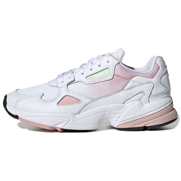 Adidas Falcon Pink Spirit   White Footwear-White Glow-Green (EG3058)