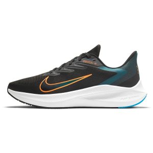 Nike Air Zoom Winflo 7 Black Atomic Orange (CJ0291-013)