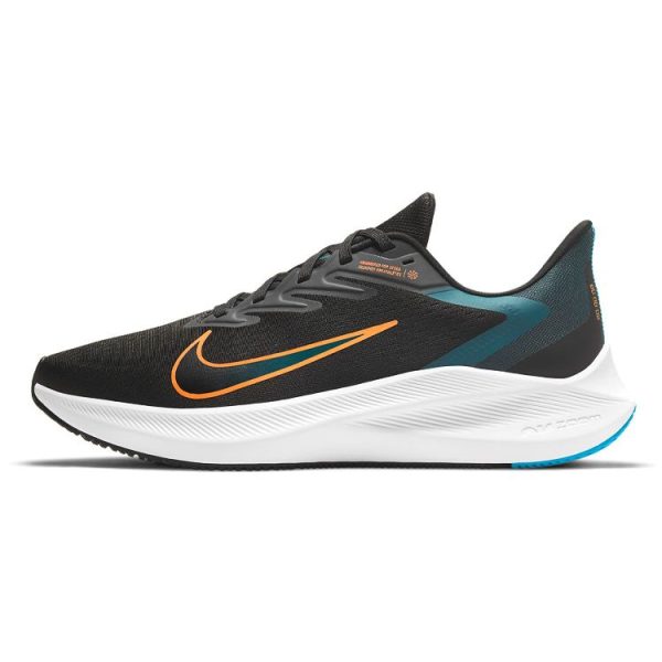 Nike Air Zoom Winflo 7 Black Atomic Orange (CJ0291-013)