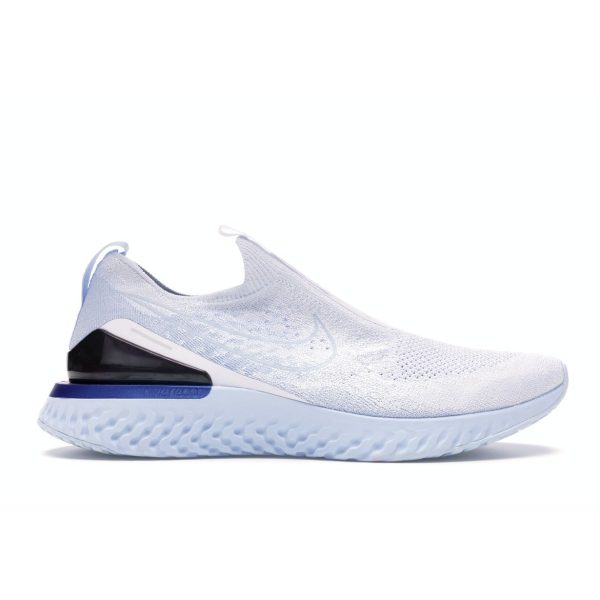 Nike Epic Phantom React Flyknit Hydrogen Blue White White-Hydrogen-Blue-Blue-Tint (BV0417-101)