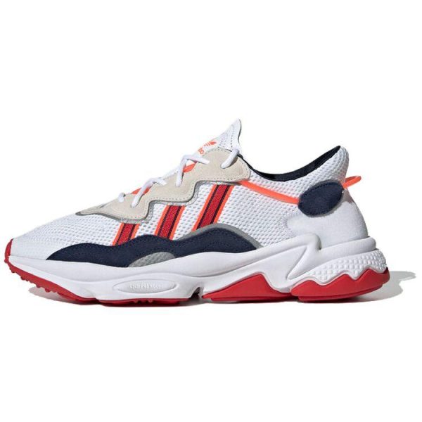 adidas Ozweego White Collegiate Navy Scarlet Cloud-White (EG8127)