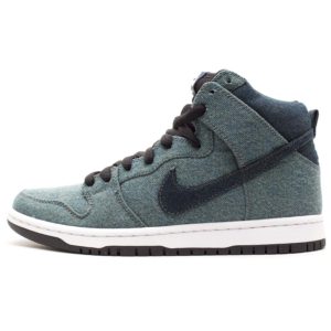 Nike Dunk High Premium SB Denim Blue Midnight-Navy Obsidian (313171-401)