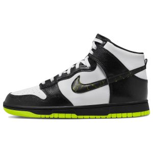 Nike Dunk High Electric Black White Volt (FD0732-100)