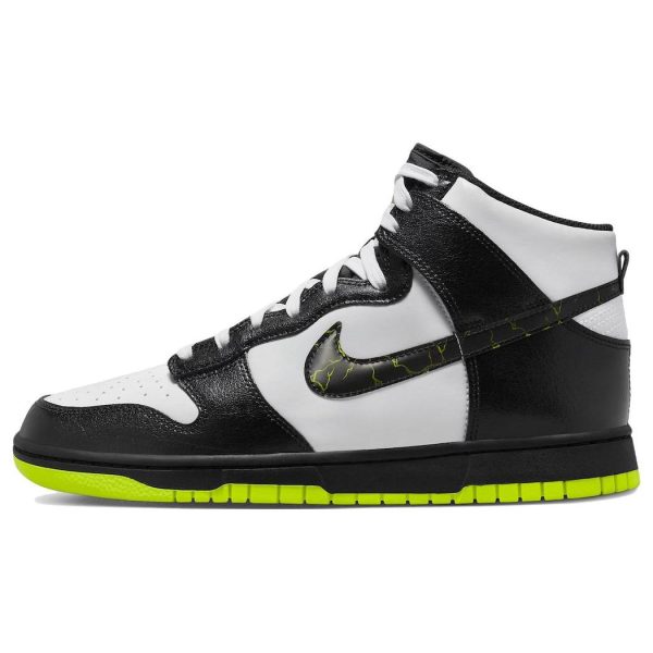 Nike Dunk High Electric Black White Volt (FD0732-100)