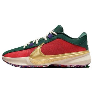 Nike Zoom Freak 5 NRG Keep It A Buck Green Gym-Red Metallic-Gold (DZ2944-600)