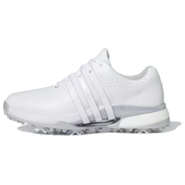 adidas Tour 360 24 Golf White Silver Metallic   Cloud-White (IF0260)