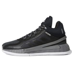 Adidas D Rose 11 Black Grey   Core-Black Scarlet Grey-Five (FU7404)