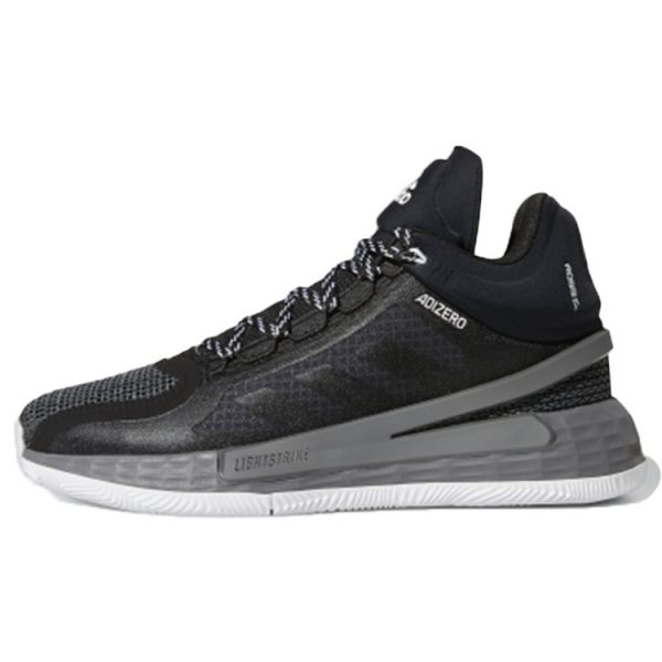 Adidas D Rose 11 Black Grey   Core-Black Scarlet Grey-Five (FU7404)