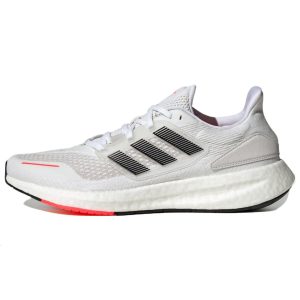 Adidas PureBoost 22 HeatRDY White Solar Red   Cloud-White Core-Black (IG0909)