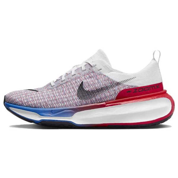 Nike ZoomX Invincible 3 White Photo Blue Red   - (FJ3889-100)